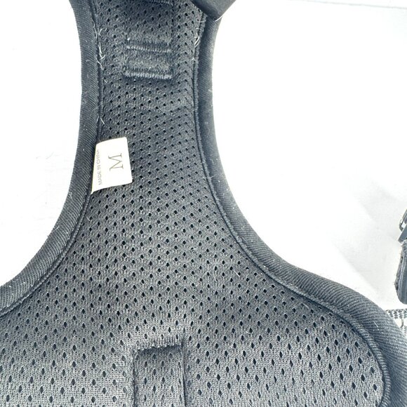 Rabbitgoo Dog Harness M Black Adjustable No Pull Reflective Vest Training Handle - Picture 3 of 4